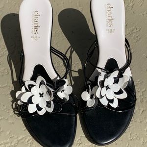 Charles David Kitten Heels Prom/Wedding Heels